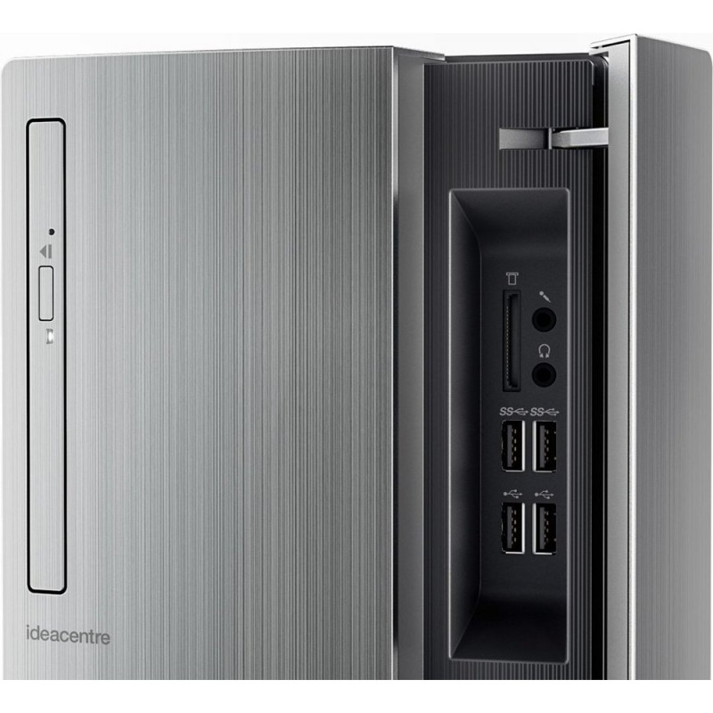 Lenovo - 720-18ICB Desktop - Intel Core i7 - 16GB Memory - NVIDIA GeForce GTX 1060 - 2TB Hard Drive + Intel Optane Memory - Silver