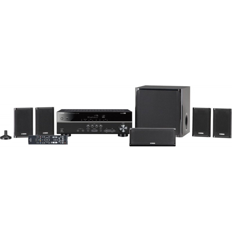 Yamaha - 725W 5.1-Ch. 3D Home Theater System - Bla...