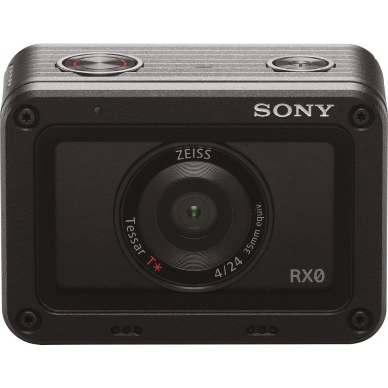 Sony - RX0 HD Waterproof Action Camera - black