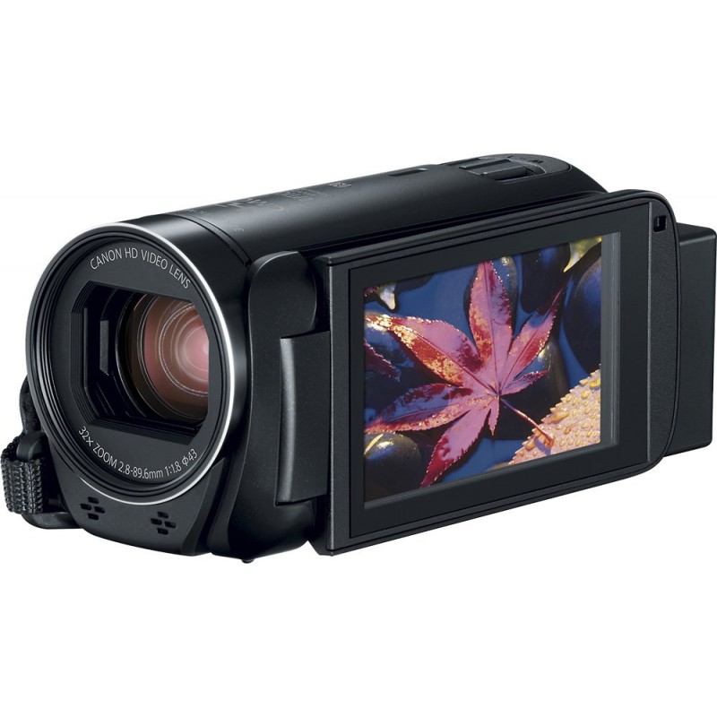 Canon - VIXIA HF R80 16GB HD Flash Memory Camcorde...