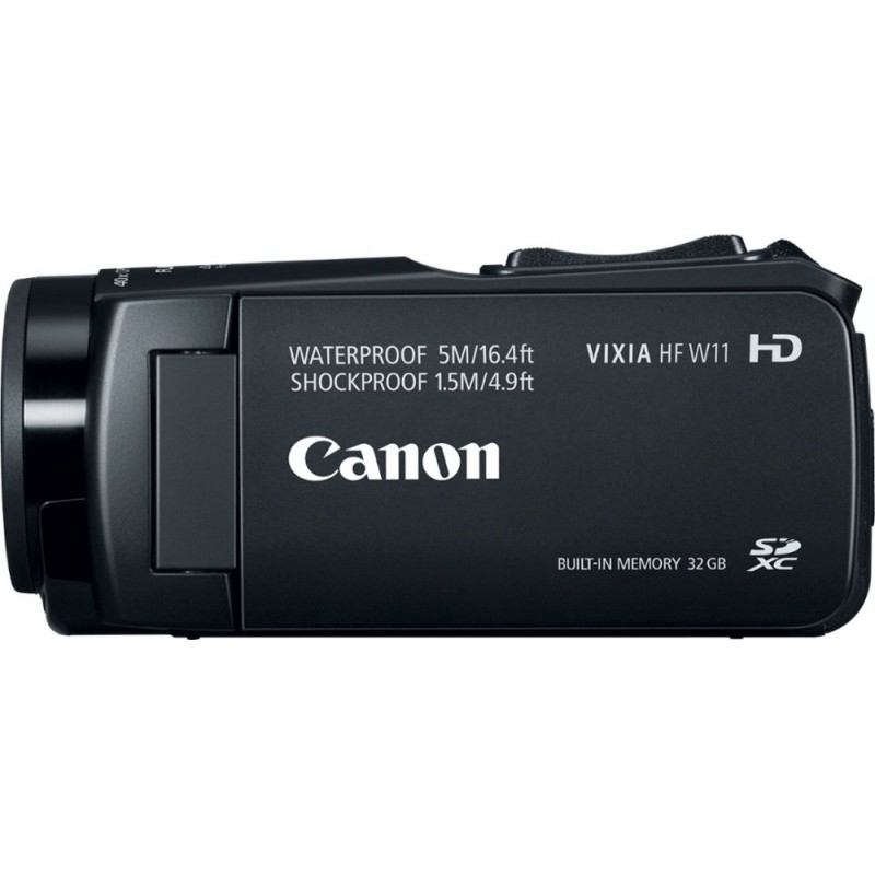 Canon - VIXIA HF W11 32GB HD Flash Memory Camcorder - Black