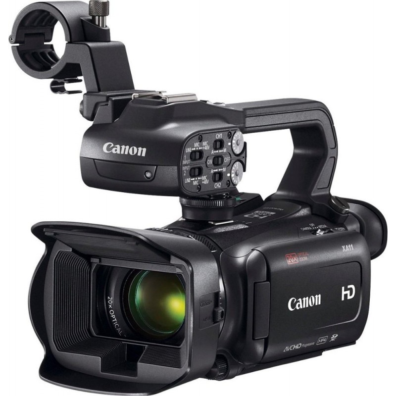 Canon - XA11 HD Flash Memory Premium Camcorder - Black
