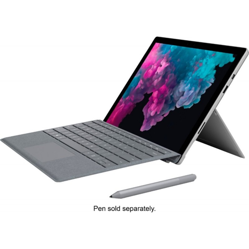 Microsoft - Surface Pro - 12.3" Touch Screen - Intel Core M3 - 4GB Memory - 128GB SSD - With Keyboard - Platinum
