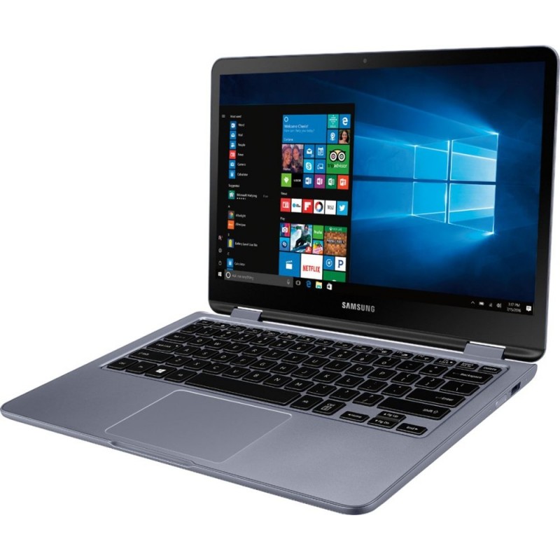 Samsung - Notebook 7 Spin 2-in-1 13.3" Touch-Screen Laptop - Intel Core i5 - 8GB Memory - 256GB Solid State Drive - Stealth Silver