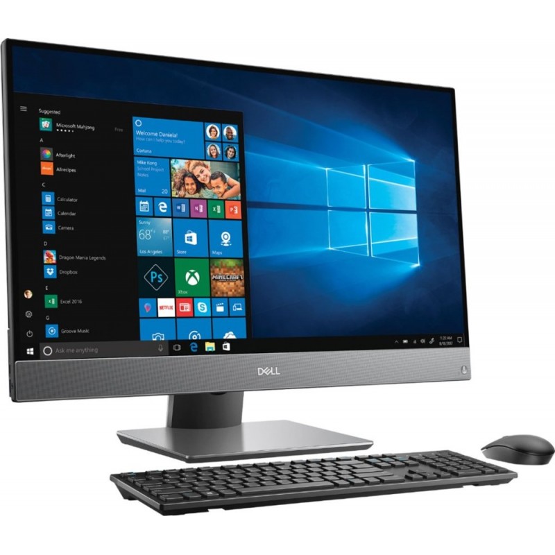 Dell - Inspiron 27" Touch-Screen All-In-One - Intel Core i7 - 12GB Memory - 1TB Hard Drive - Silver