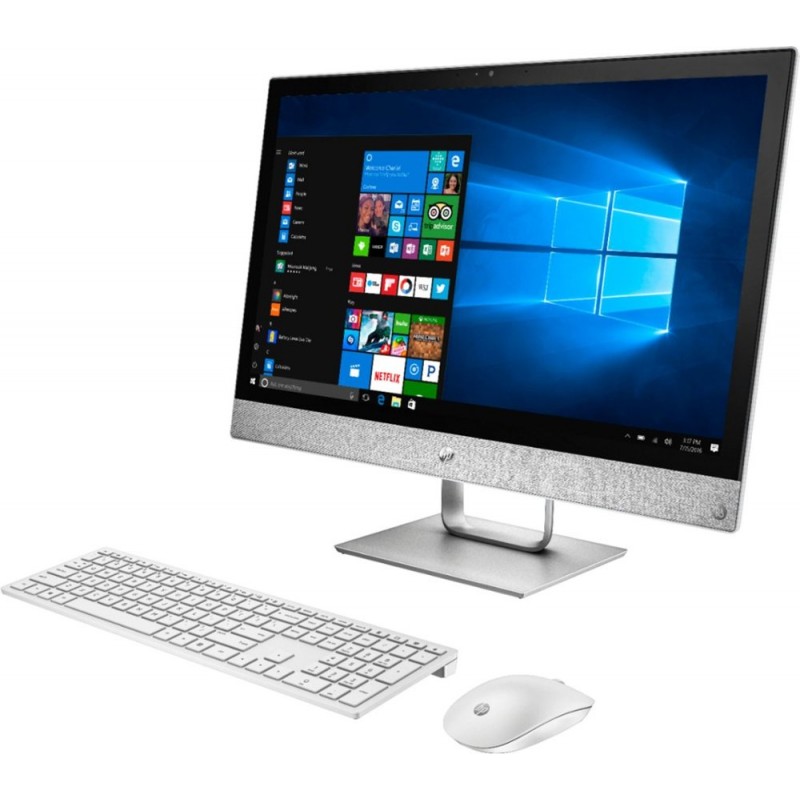 HP - Pavilion 23.8" Touch-Screen All-In-One - Intel Core i5 - 12GB Memory - 2TB Hard Drive - HP Finish In Blizzard White