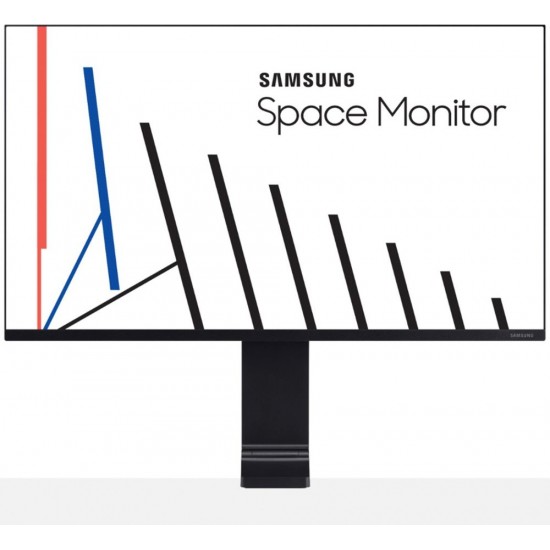 Samsung - 31.5" LCD 4K UHD Space Monitor - Black