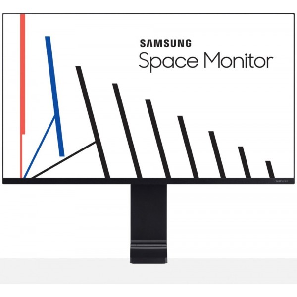 Samsung - 31.5" LCD 4K UHD Space Monitor - Bl...