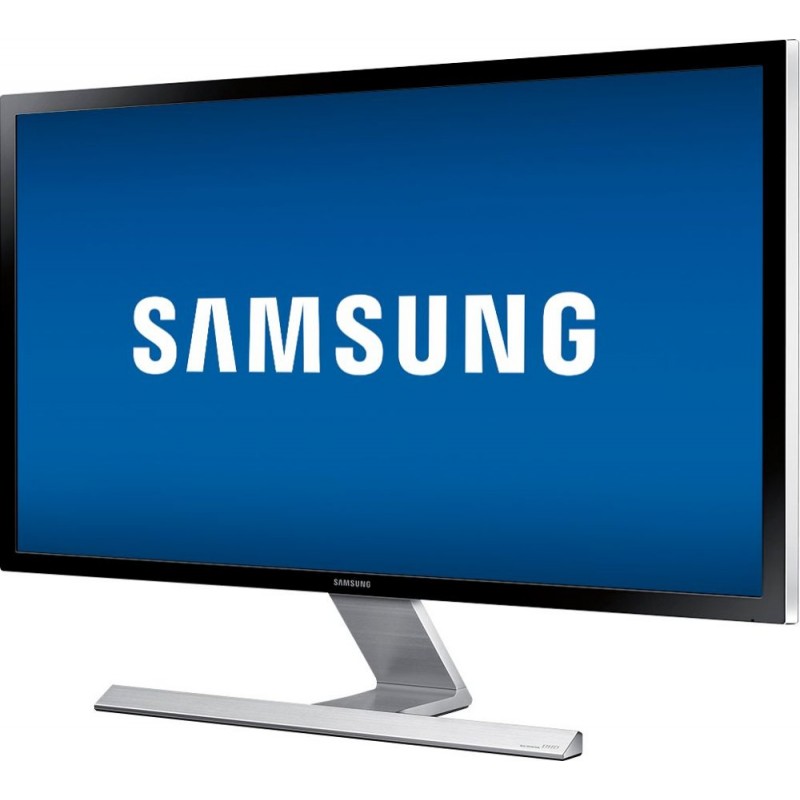 Samsung - UE590 Series 28" LED 4K UHD Monitor - Black