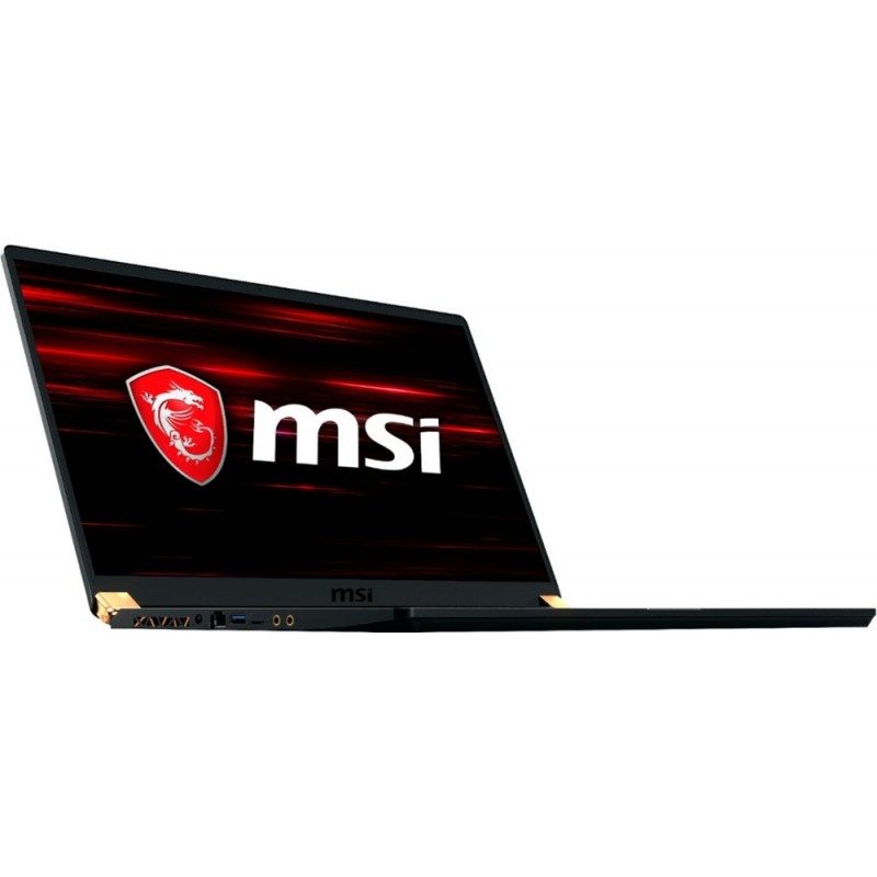 MSI - GS Series Stealth 17.3" Laptop - Intel Core i7 - 16GB Memory - NVIDIA GeForce RTX 2070 - 512GB Solid State Drive - Matte Black With Gold Diamond Cut