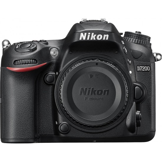 Nikon - D7200 DSLR Camera (Body Only) - Black