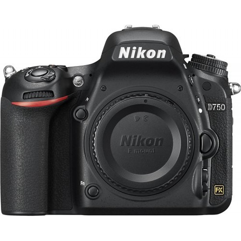 Nikon - D750 DSLR Camera (Body Only) - Black
