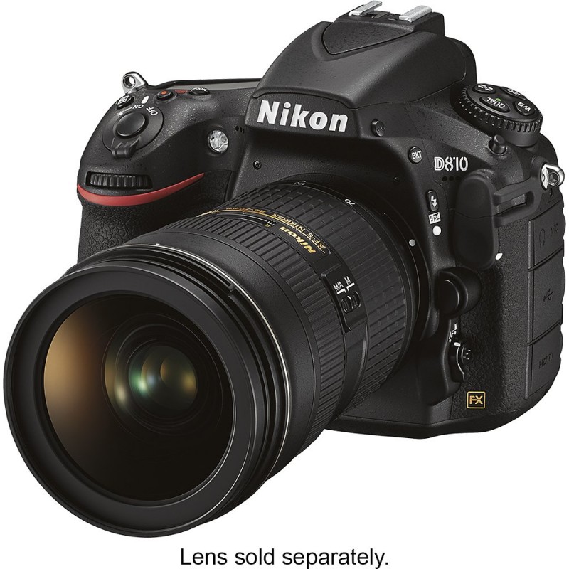 Nikon - D810 DSLR Camera (Body Only) - Black
