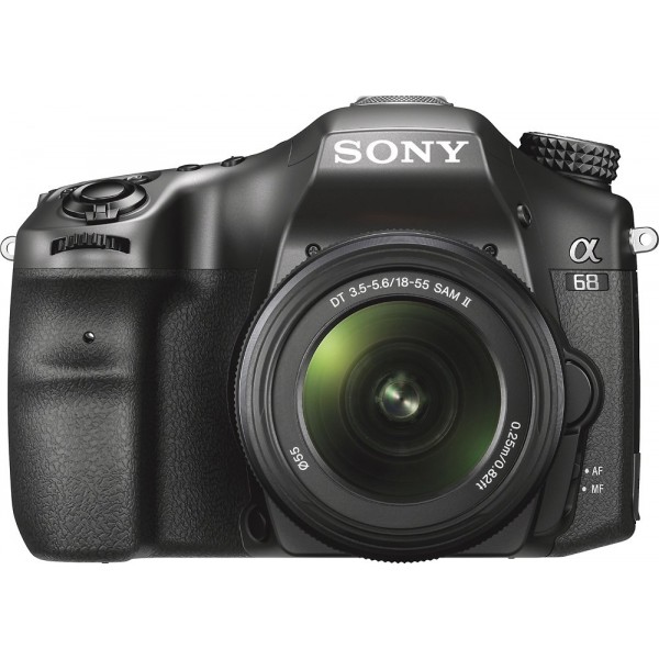 Sony - Alpha a68 DSLR Camera with 18-55mm Lens - b...