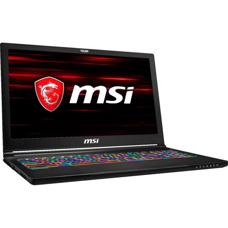 MSI - 15.6" Laptop - Intel Core i7 - 16GB Memory - NVIDIA GeForce GTX 1060 - 1TB Hard Drive + 256GB Solid State Drive - Aluminum Black