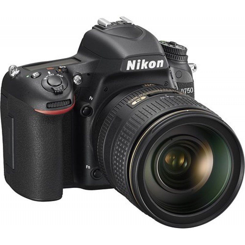 Nikon - D750 DSLR Camera with AF-S NIKKOR 24-120mm f/4G ED VR Lens - Black