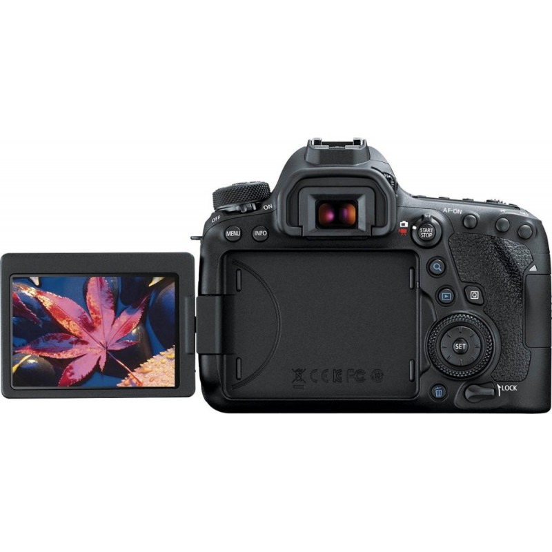 Canon - EOS 6D Mark II DSLR Camera (Body Only) - Black