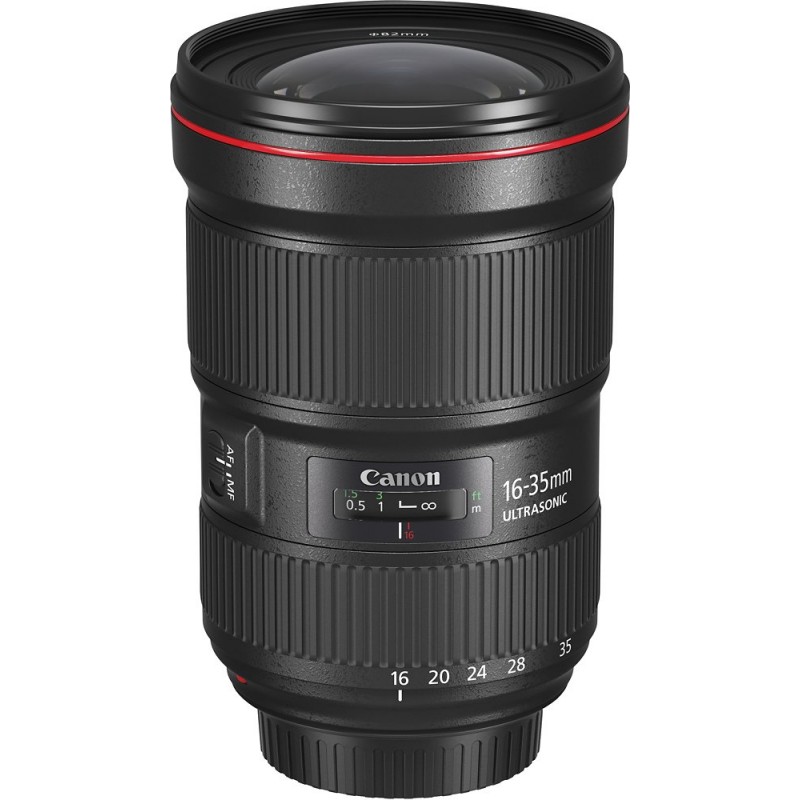 Canon - EF 16-35mm f/2.8L III USM Zoom Lens for Canon EF-mount cameras - Black