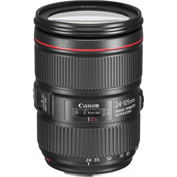 Canon - EF 24-105mm f/4L IS II USM Zoom Lens for C...