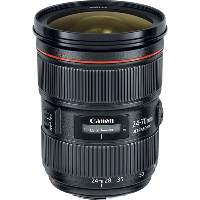 Canon - EF 24-70mm f/2.8L II USM Standard Zoom Lens - Black