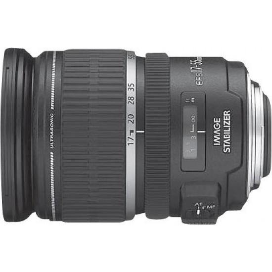 Canon - EF-S 17-55mm f/2.8 IS USM Standard Zoom Lens - Black