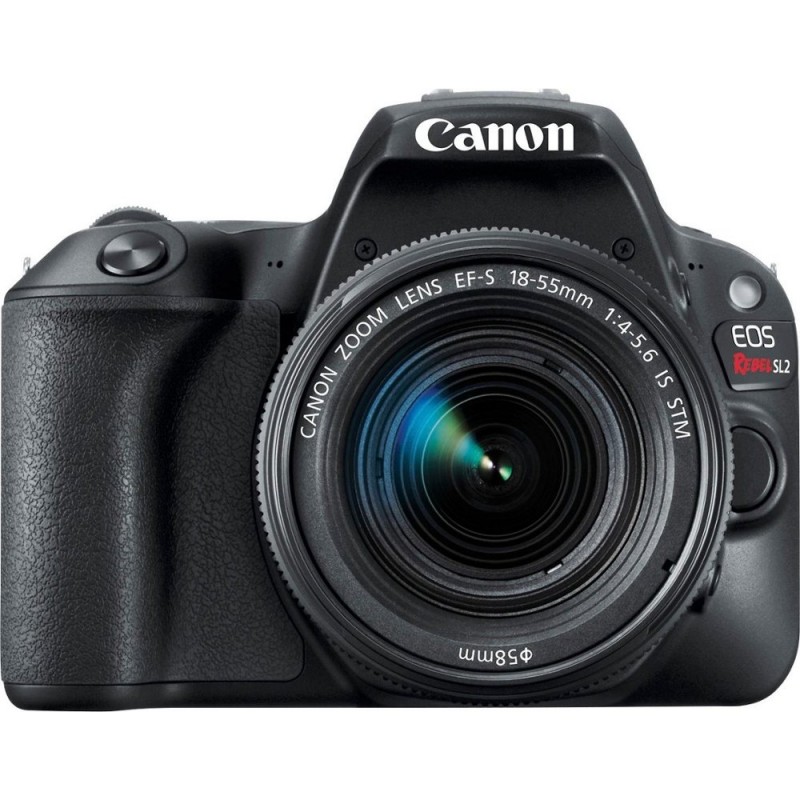 Canon - EOS Rebel SL2 DSLR Camera with EF-S 18-55m...