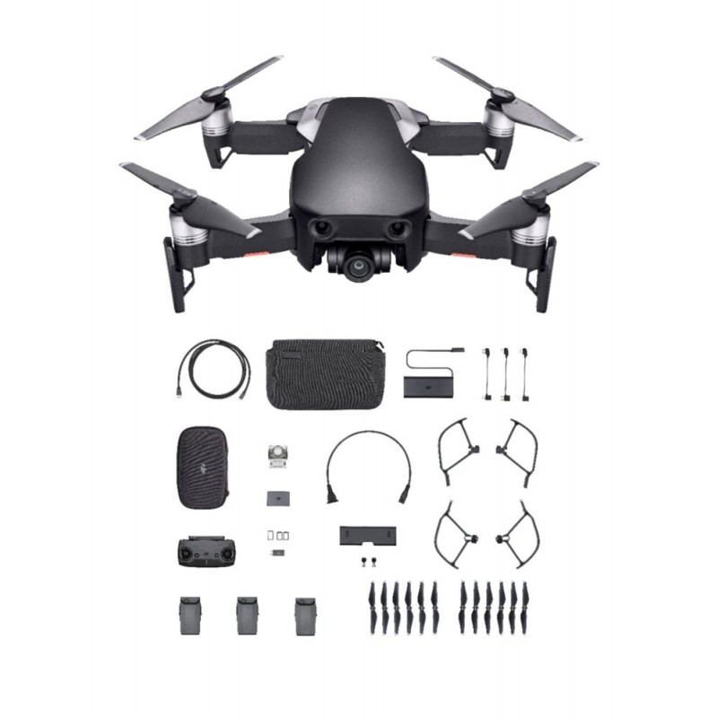 DJI - Mavic Air Fly More Combo Quadcopter with Remote Controller - Onyx Black
